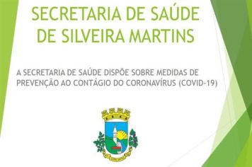 Secretaria de Saúde Informa sobre SUSPENSÃO DE SERVIÇOS