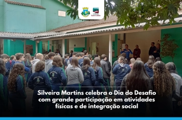 Silveira Martins realiza atividades em diversos locais no Dia do Desafio promovido pelo Sesc