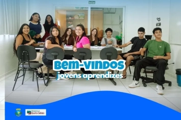 Recebemos grupo de 10 Jovens Aprendizes e reforça compromisso com inclusão e desenvolvimento social