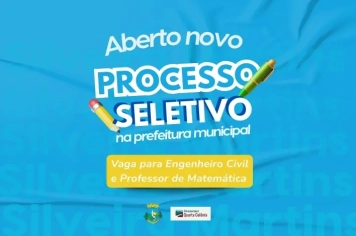 Prefeitura de Silveira Martins abre  Processo Seletivo Simplificado para Engenheiro Civil e Professor de Matemática