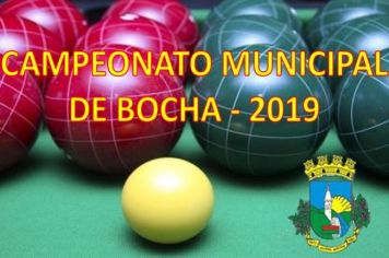 Campeonato Municipal de Bocha - Resultados