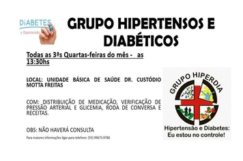 Grupo de Hipertensos e Diabéticos
