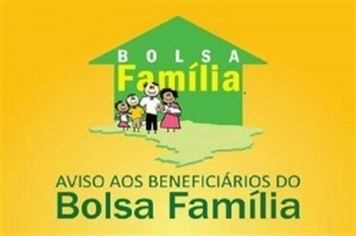 Atenção beneficiários do Bolsa Família.
