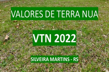 NOVO VALOR DA TERRA NUA