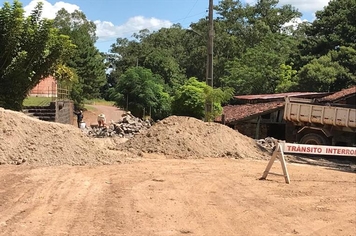 Início da Obra de Calçamento