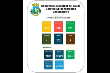 Boletim Epidemiológico 02 de setembro