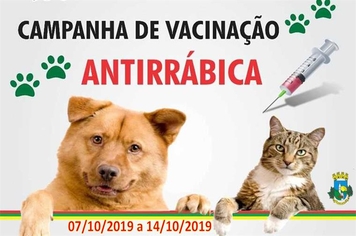 Campanha Vacinação Antirrábica 2019