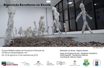 Exposição Escultural de Alunos da EMEF João Frederico Savegnago