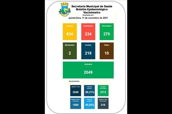 Boletim Epidemiológico 12 de novembro/21