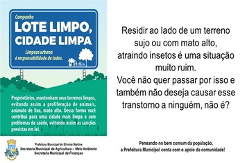 LIMPEZA DOS TERRENOS