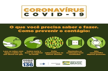 Coronavírus - Nota Informativa Conjunta