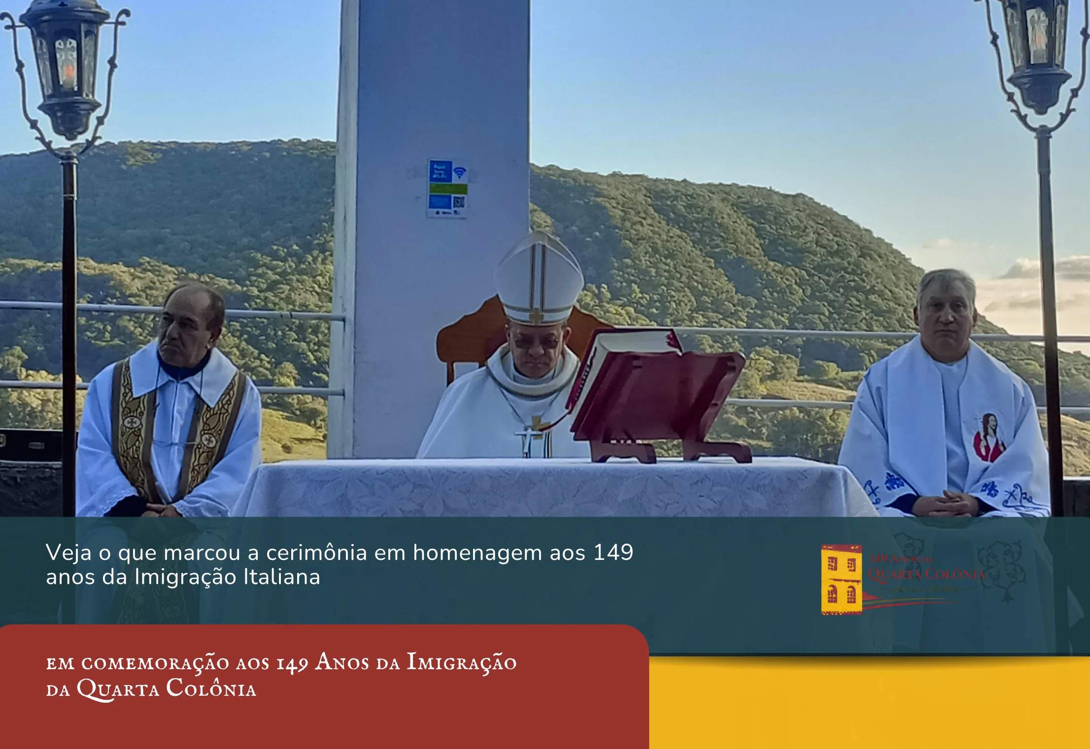 Missa celebra os 149 anos da imigração italiana na Quarta Colônia