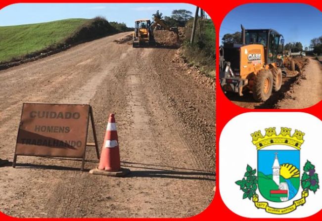 BLOQUEIO TOTAL NA ESTRADA GERAL IVO CATTANI