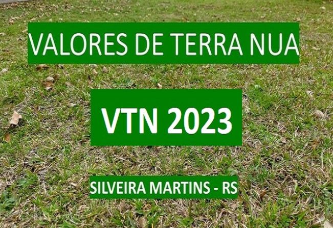 Valor da terra nua 2023