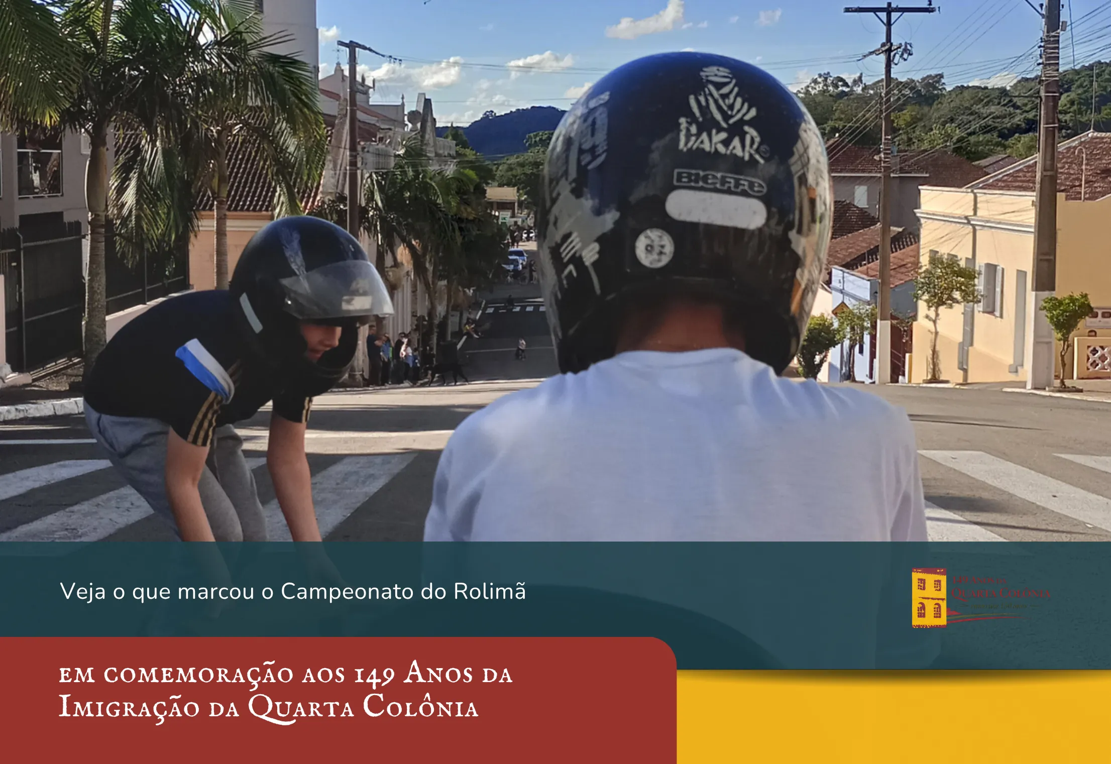 Campeonato de Rolimã reúne famílias e resgata tradição no centro histórico de Silveira Martins