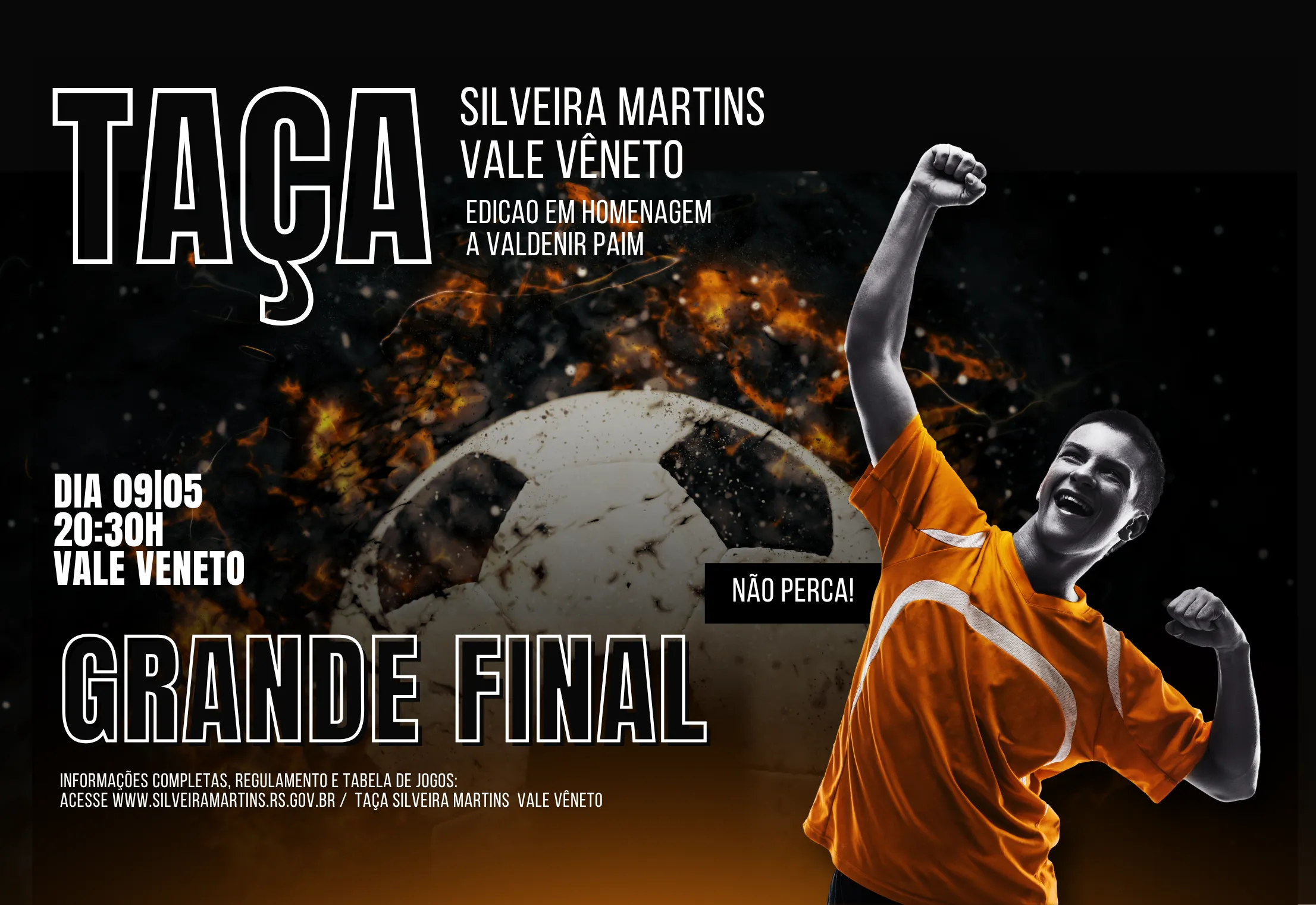 Taça Silveira Martins / Vale Vêneto chega à grande final neste sábado, dia 9 de maio