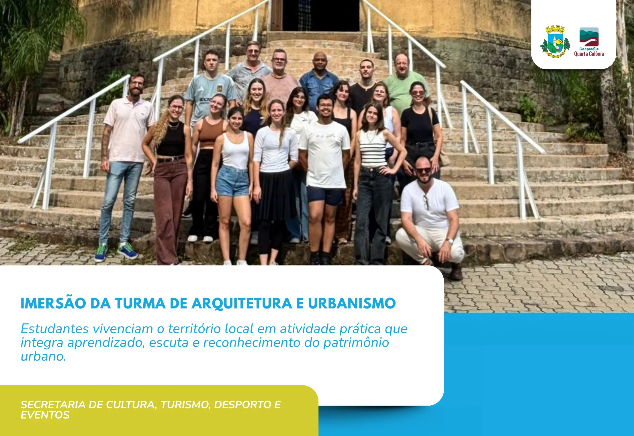 Visita acadêmica reforça integração entre UFSM e município