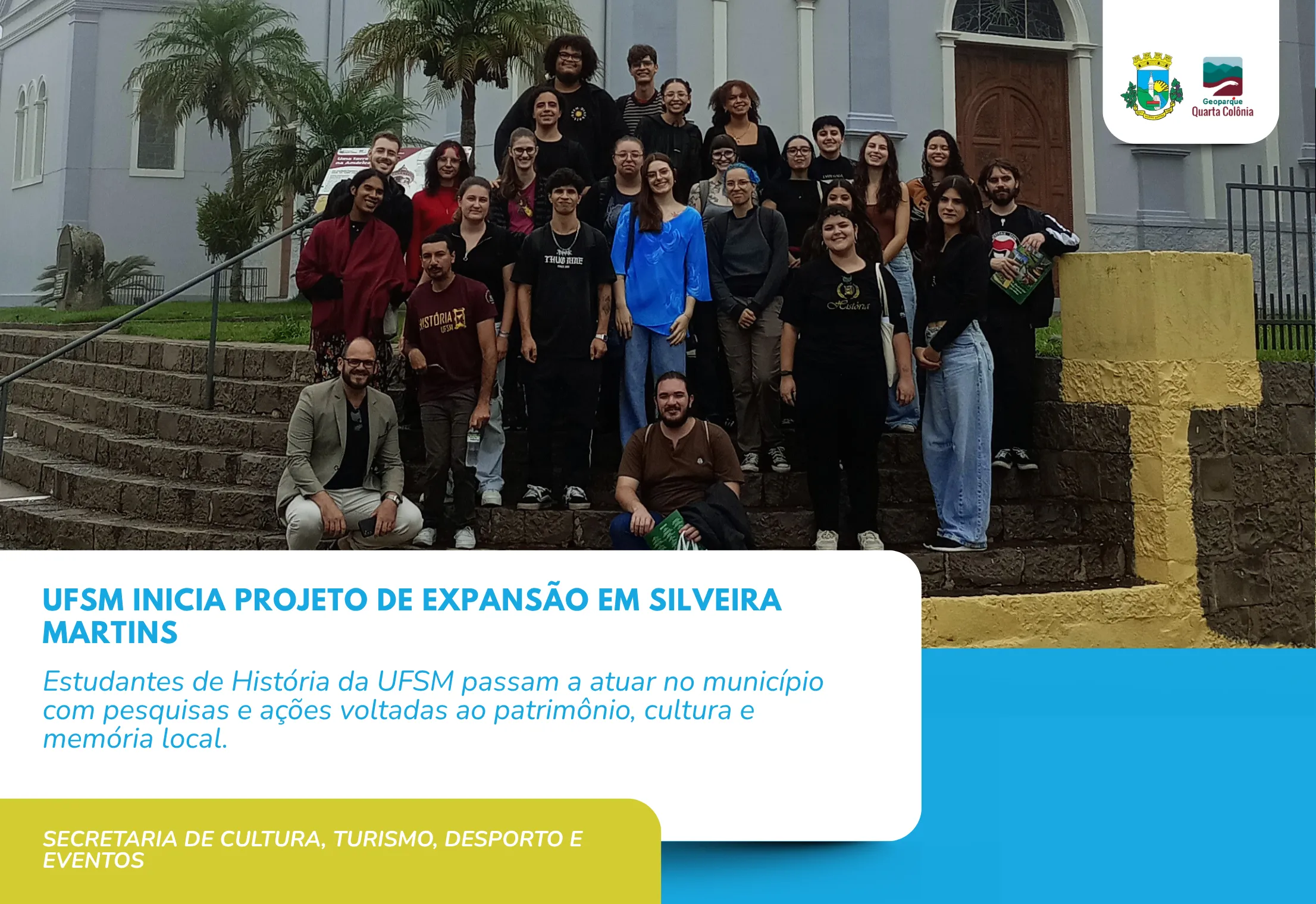 UFSM e Prefeitura fortalecem parceria com atividade prática em Silveira Martins