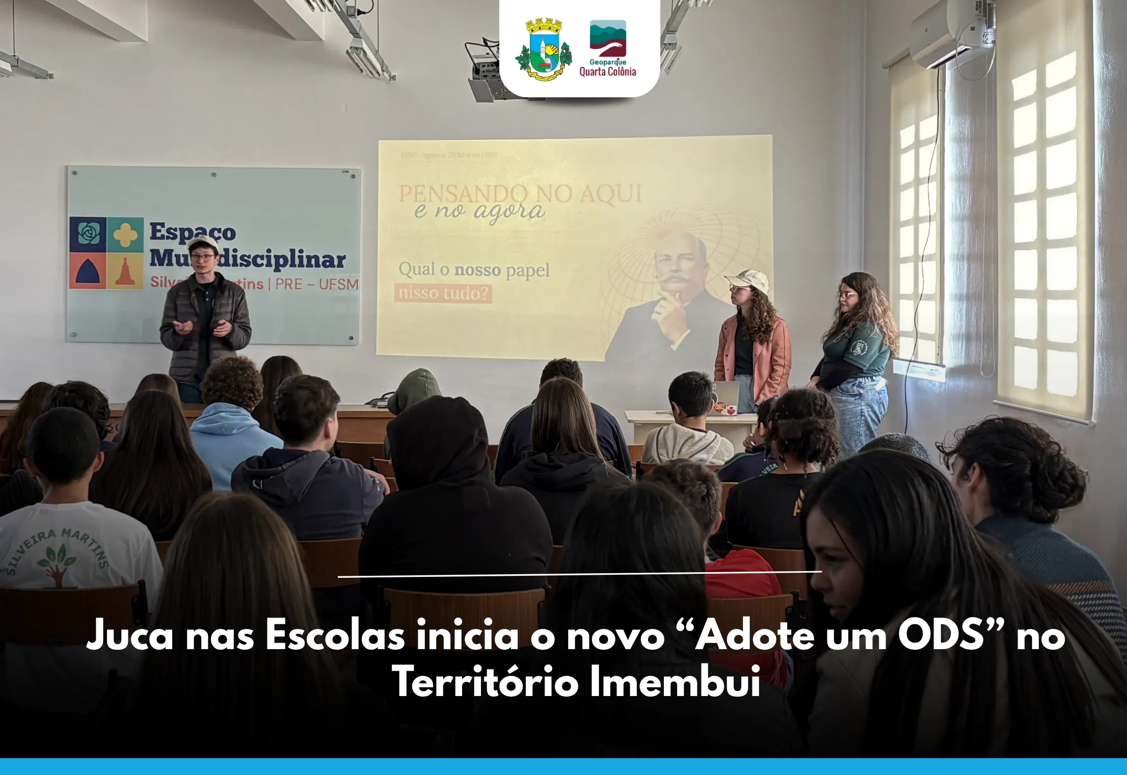 Juca nas Escolas inicia nova edição do “Adote um ODS” com foco no consumo e produção responsáveis