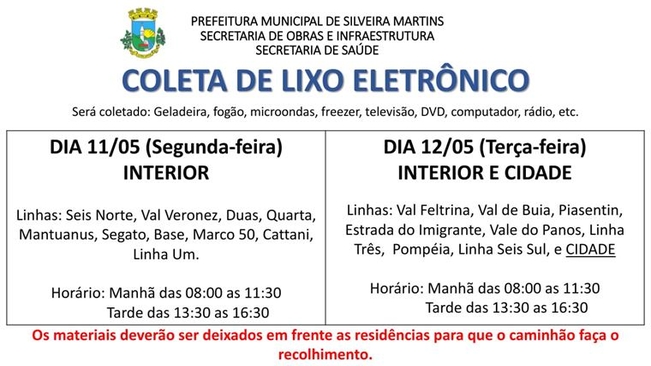 COLETA DE LIXO ELETRÔNICO