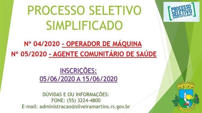 PROCESSO SELETIVO SIMPLIFICADO