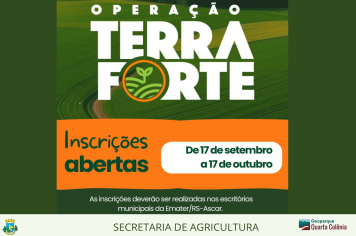 OPERAÇÃO TERRA FORTE 